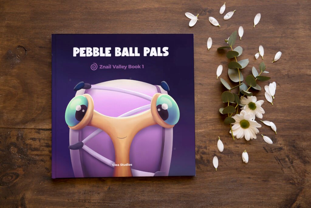 Pebble Ball Pals by Aria de Clea now available for sale